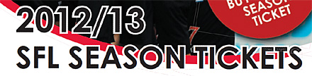 Season Ticket Info 2012-13