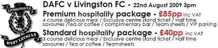 Livingston Match Hospitality Deals