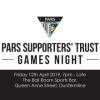 Pars Supporters Trust Games Night