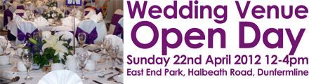 Wedding Open Day banner