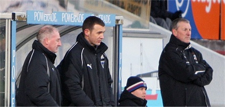 Jim McIntyre and Terry Butcher