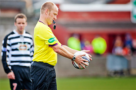 Referee Mat Northcroft