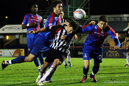 Andy Barrowman v Inverness Caley Thistle