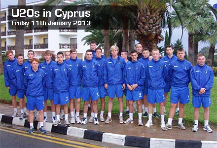 Dunfermline Athletic Under 20s in Cyprus