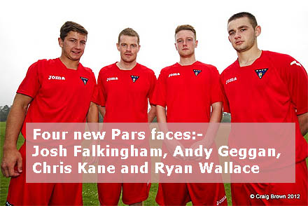 New Boys at Dunfermline