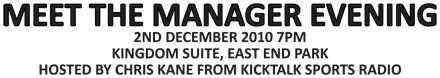 Meet the Manager 2010 banner