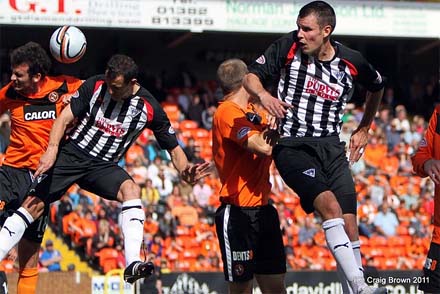 Alex Keddie and Andy Dowie v Dundee United