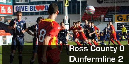 Ross County 0 Dunfermline 2