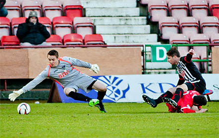 Ryan Scully saves